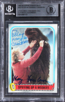 Peter Mayhew & Kay Freeborn Signed 1980 Star Wars Empire Strikes Back #252 Inscribed "Chewbacca" (BGS) at PristineAuction.com