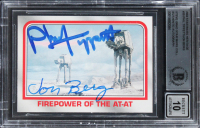 Phil Tippett & Jon Berg Signed 2004 Star Wars Heritage #30 (BGS | Auto 10) at PristineAuction.com