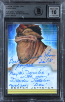 Ronnie Falk Signed Star Wars Custom Trading Card Inscribed "Best Wishes From", "May the Force Be With You", "Dexter Jettster", "March 2007" & "Dex" (BGS) at PristineAuction.com