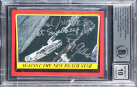 Ray Gilberti, Michael J. McAlister & Pat Sweeney Signed 2004 Star Wars Heritage #59 (BGS | Auto 10) at PristineAuction.com