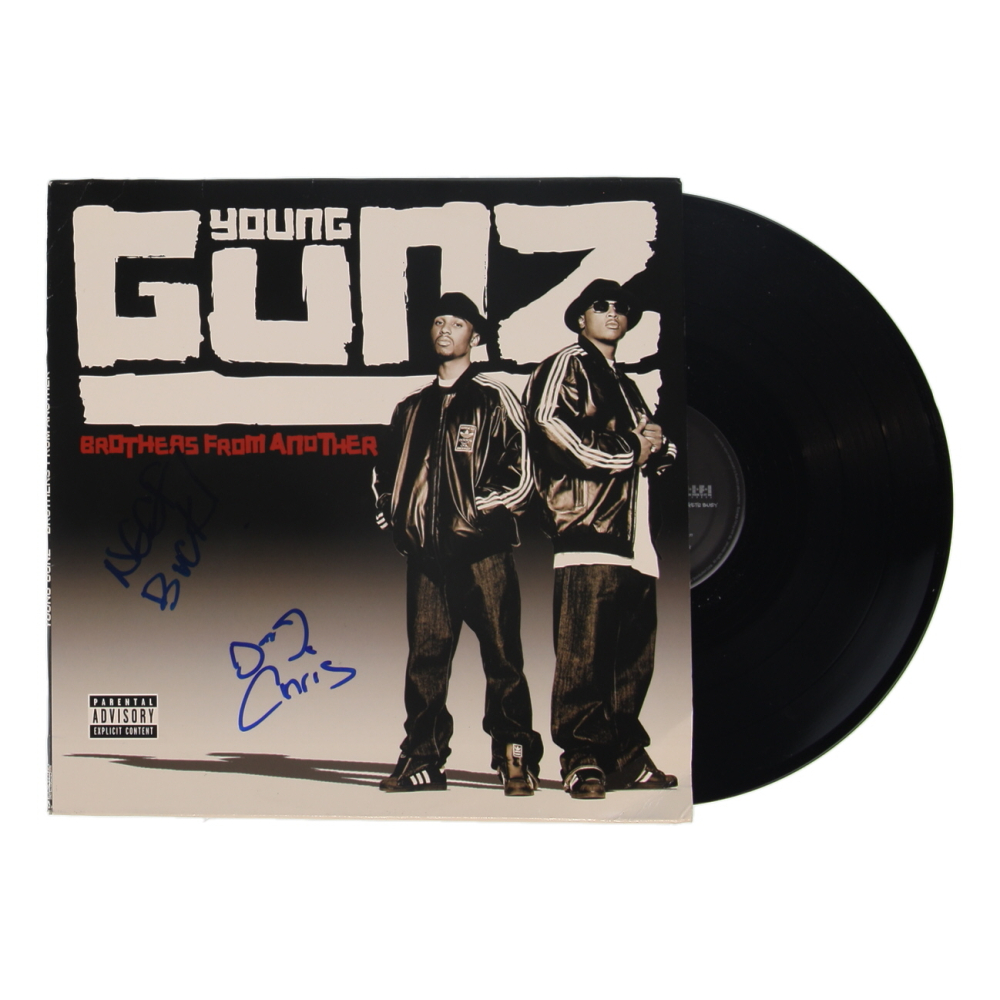 Young Chris Ties & Need Buck Signed "Brothers From Another" Vinyl Record Album Cover with Vinyl Record (Beckett) at PristineAuction.com
