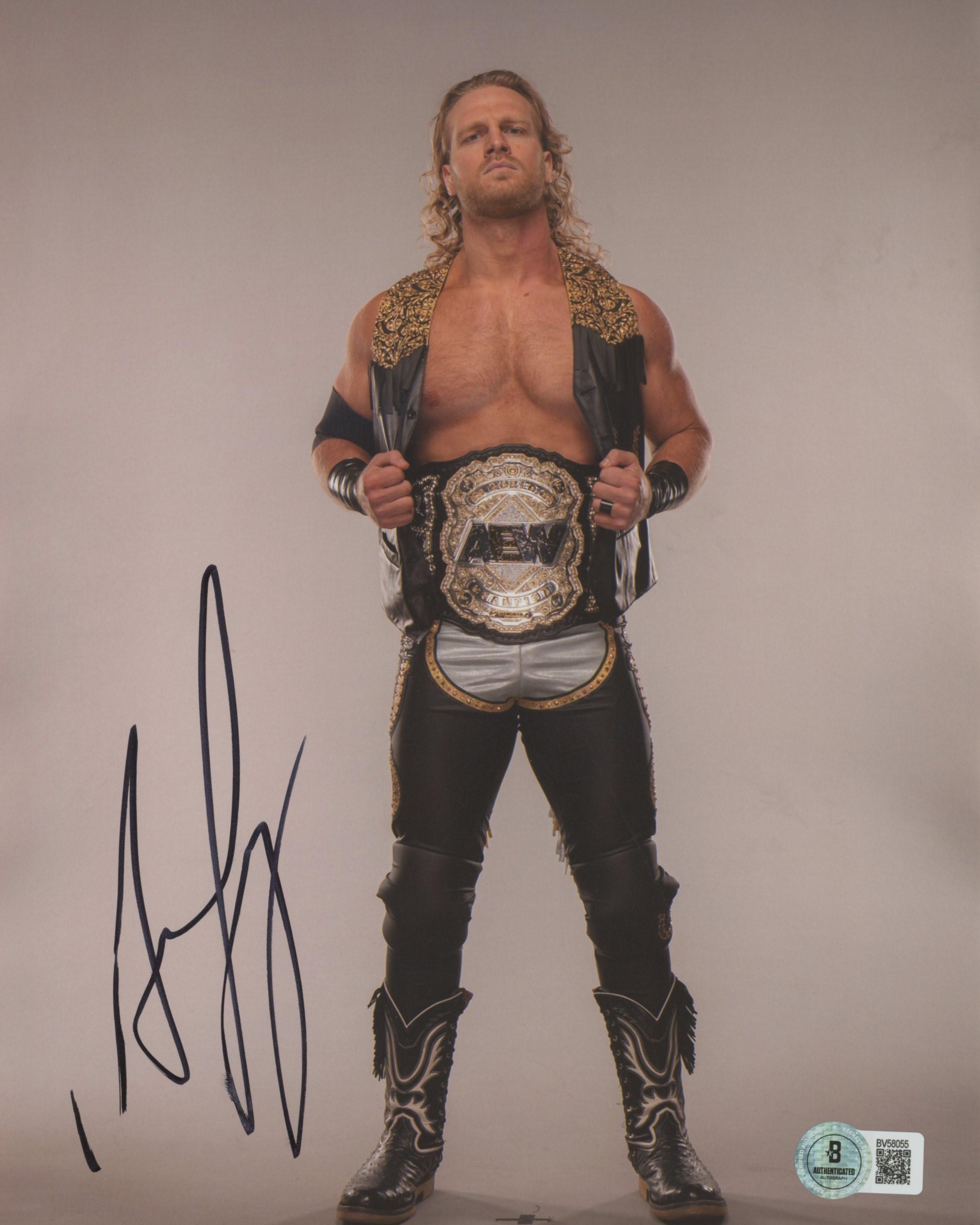 Adam Page Signed AEW 8x10 Photo (Beckett) at PristineAuction.com Adam Page Signed AEW 8x10 Photo (Beckett) at PristineAuction.com
