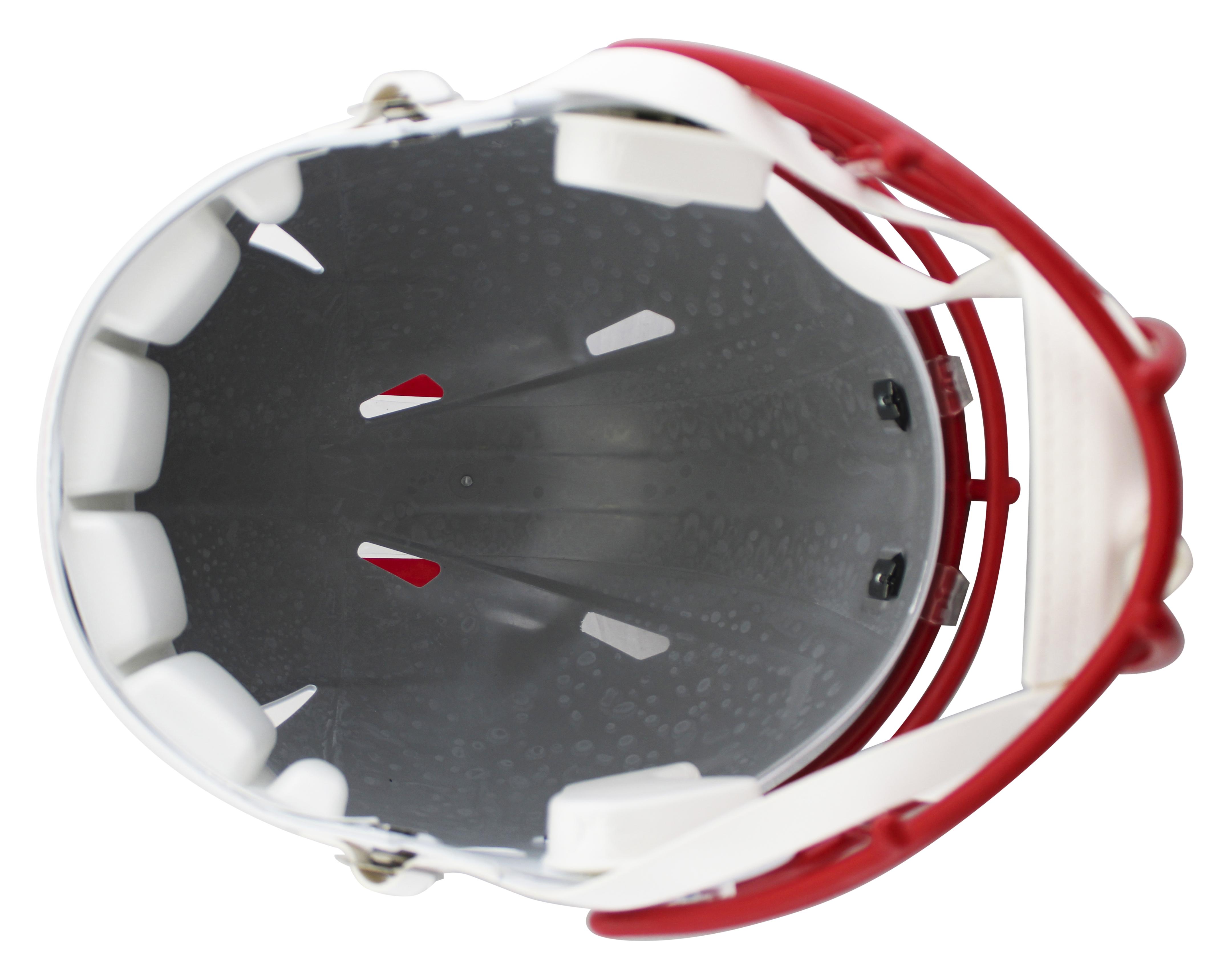 Earl Campbell Signed Oilers Full-Size Speed Helmet Inscribed "HOF 91" (Beckett) at PristineAuction.com Earl Campbell Signed Oilers Full-Size Speed Helmet Inscribed "HOF 91" (Beckett) at PristineAuction.com