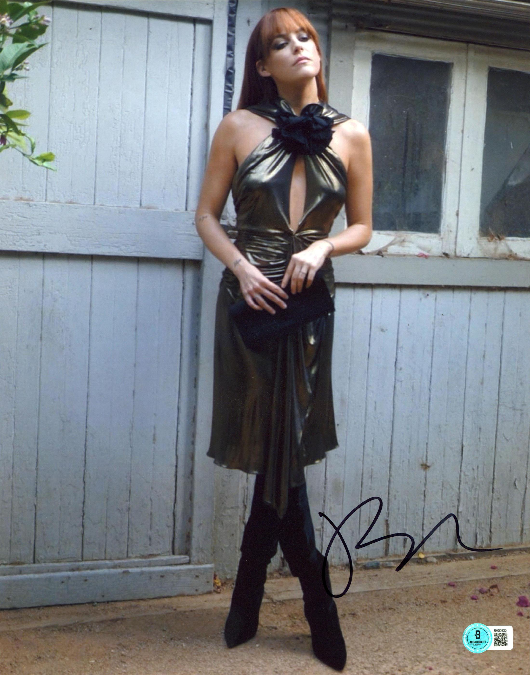 Riley Keough Signed 11x14 Photo (Beckett) at PristineAuction.com Riley Keough Signed 11x14 Photo (Beckett) at PristineAuction.com