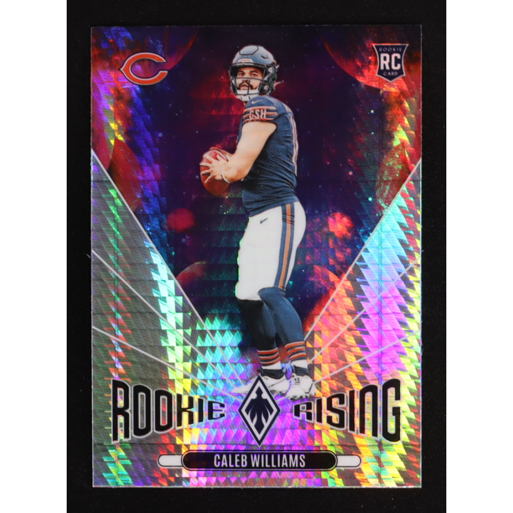 Caleb Williams 2024 Panini Phoenix Rookie Rising Hyper #50 RC at PristineAuction.com