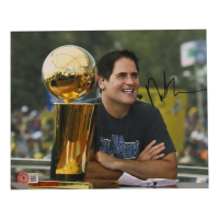 Mark Cuban Signed Mavericks 8x10 Photo (Beckett) at PristineAuction.com