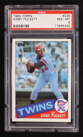 Kirby Puckett 1985 Topps #536 RC (PSA 8) at PristineAuction.com