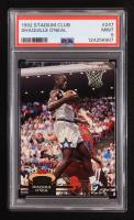 Shaquille O'Neal 1992 Topps Stadium Club #247 RC (PSA 9) at PristineAuction.com