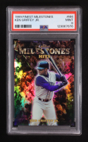 Ken Griffey Jr. 1999 Finest Milestones #M4 #2256/3000 (PSA 9) at PristineAuction.com