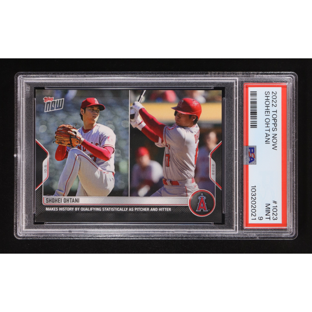 Shohei Ohtani 2022 Topps Now #1023 (PSA 9) at PristineAuction.com