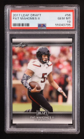 Patrick Mahomes II 2017 Leaf Draft #56 RC (PSA 10) at PristineAuction.com