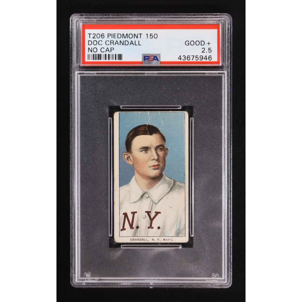 Doc Crandall 1909-11 T206 #106 No Cap (PSA 2.5) at PristineAuction.com