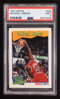 Michael Jordan 1991 NBA Hoops #536 (PSA 9) at PristineAuction.com