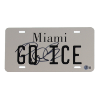 Vanilla Ice Signed "Go Ice" Vanity License Plate (Beckett) at PristineAuction.com
