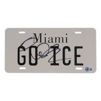 Vanilla Ice Signed "Go Ice" Vanity License Plate (Beckett) at PristineAuction.com