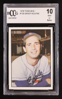Sandy Koufax 1978 TCMA 60's #130 (BCCG 10) at PristineAuction.com