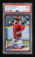 Shohei Ohtani 2018 Topps Update #US1 RC (PSA 9) at PristineAuction.com