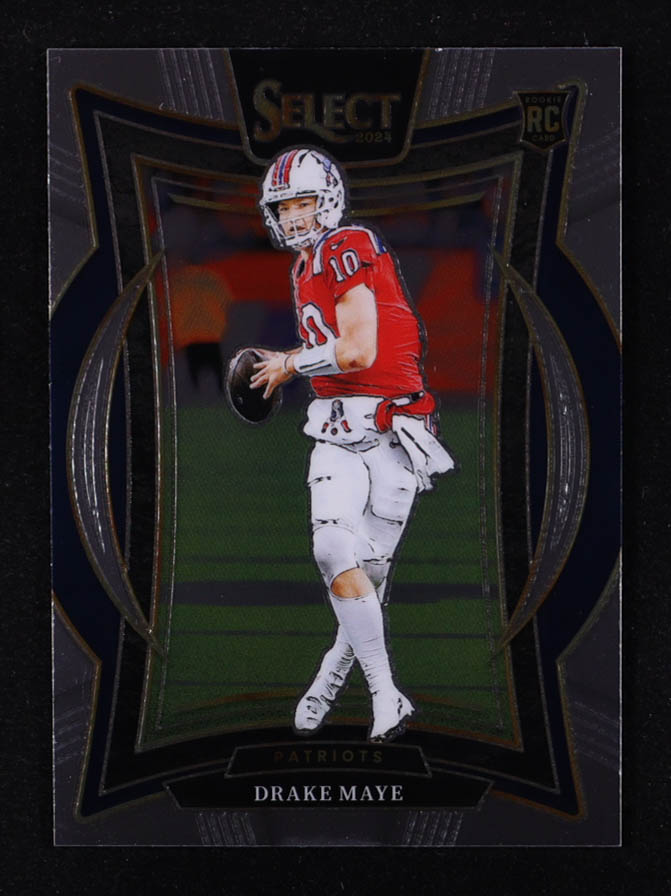 Drake Maye 2024 Select Concourse#27 RC at PristineAuction.com Drake Maye 2024 Select Concourse#27 RC at PristineAuction.com