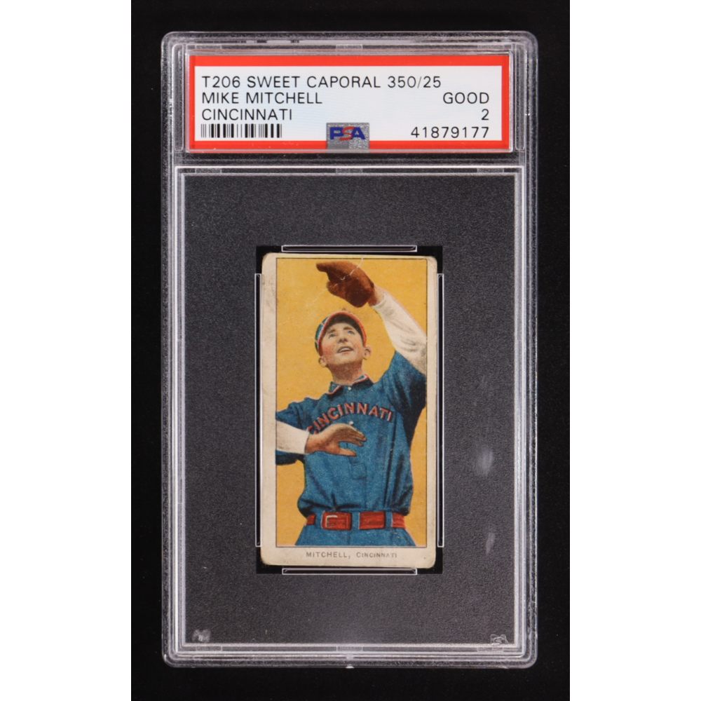 Mike Mitchell 1909-11 T206 #341 (PSA 2) at PristineAuction.com