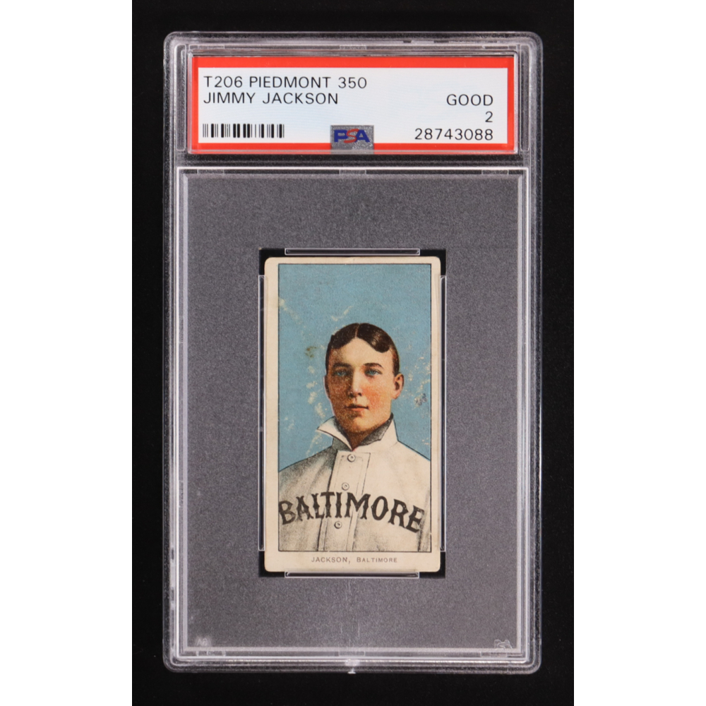 Jimmy Jackson 1909-11 T206 #231 ML (PSA 2) at PristineAuction.com