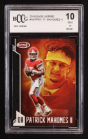 Patrick Mahomes II 2019 Sage Aspire #ASP-PM-1 (BCCG 10) at PristineAuction.com