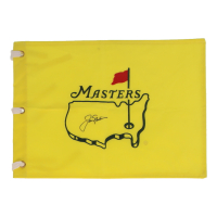 Jack Nicklaus Signed Masters Golf Pin Flag (PSA) at PristineAuction.com