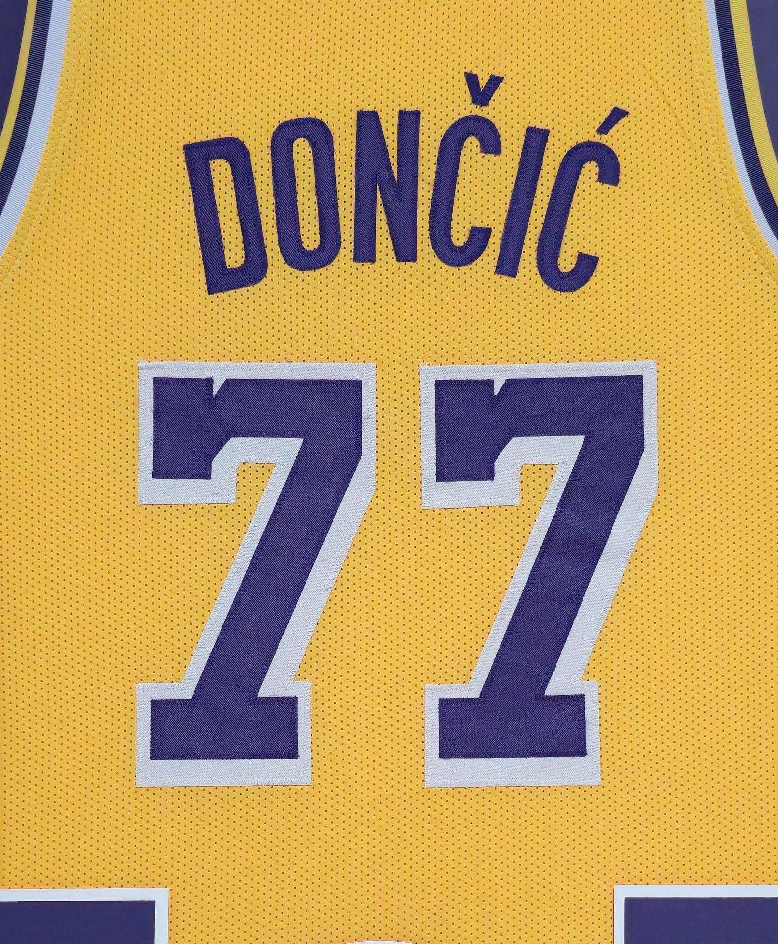 Luka Doncic Custom Framed Jersey Display at PristineAuction.com Luka Doncic Custom Framed Jersey Display at PristineAuction.com
