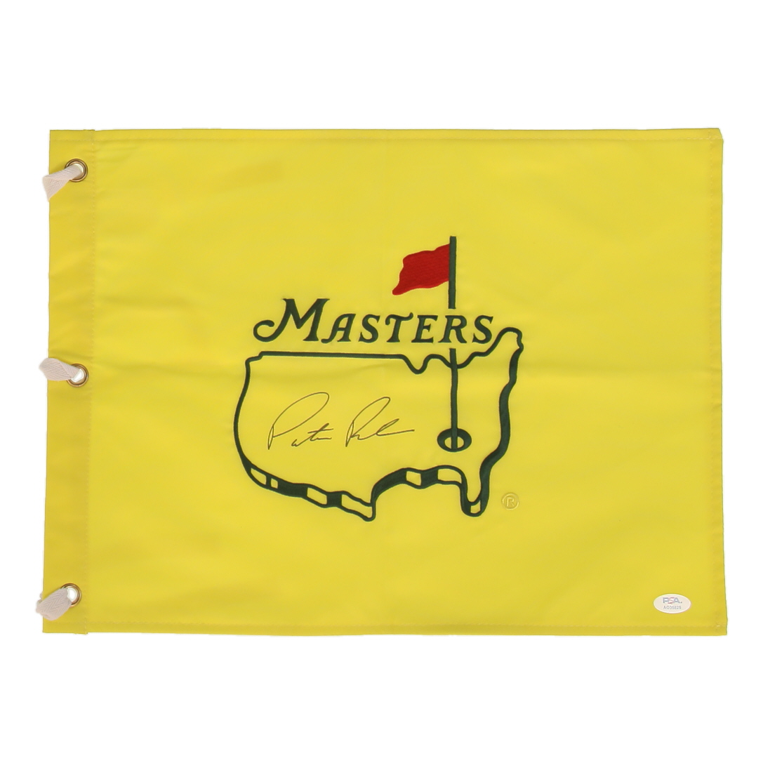 Patrick Reed Signed Masters Golf Pin Flag (PSA) at PristineAuction.com Patrick Reed Signed Masters Golf Pin Flag (PSA) at PristineAuction.com