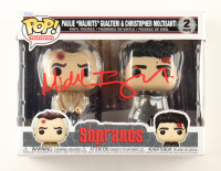 Michael Imperioli Signed "The Sopranos" 2 Pack Paulie "Walnuts" Gualtieri & Christopher Moltisanti Funko Pop! Vinyl Figure (Beckett) at PristineAuction.com