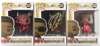 Boyz II Men | Set of (3) #231-233 Funko Pop Vinyl Figures Signed by Shawn Stockman, Nathan Morris, & Wanya Morris (PSA) at PristineAuction.com