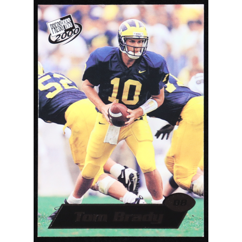 Tom Brady 2000 Press Pass #37 RC at PristineAuction.com