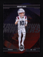 Drake Maye 2025 Panini Mosaic Touchdown Masters #9 at PristineAuction.com