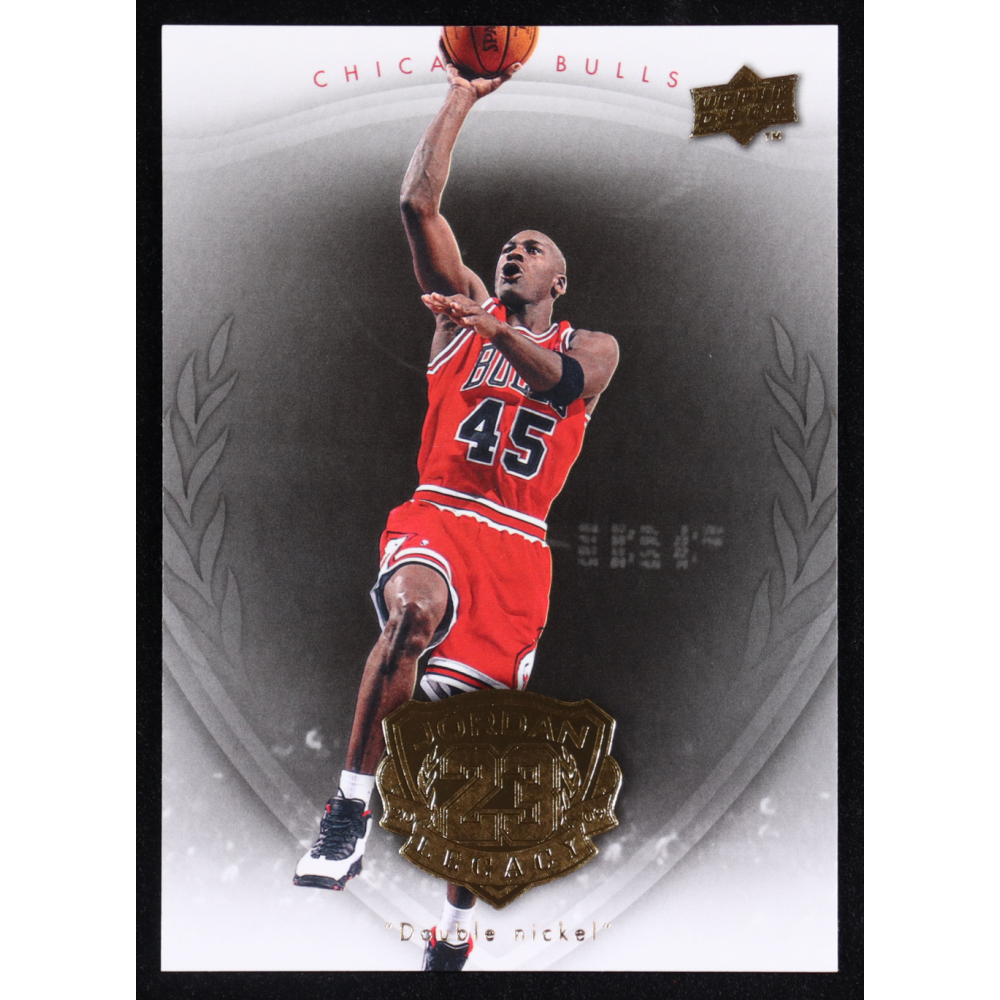 Michael Jordan 2009-10 Upper Deck Michael Jordan Legacy Collection Gold #76 at PristineAuction.com
