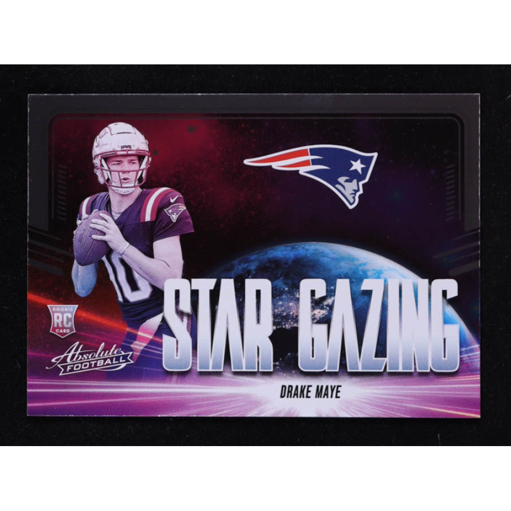 Drake Maye 2024 Absolute Star Gazing #13 RC at PristineAuction.com
