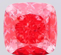 3.14 Carats Lab Grown FANCY VIVID PINK Diamond Loose VS1 | $6,500 Estimated Retail Value (UGL & IGI Certs) | Cushion Brilliant Cut at PristineAuction.com