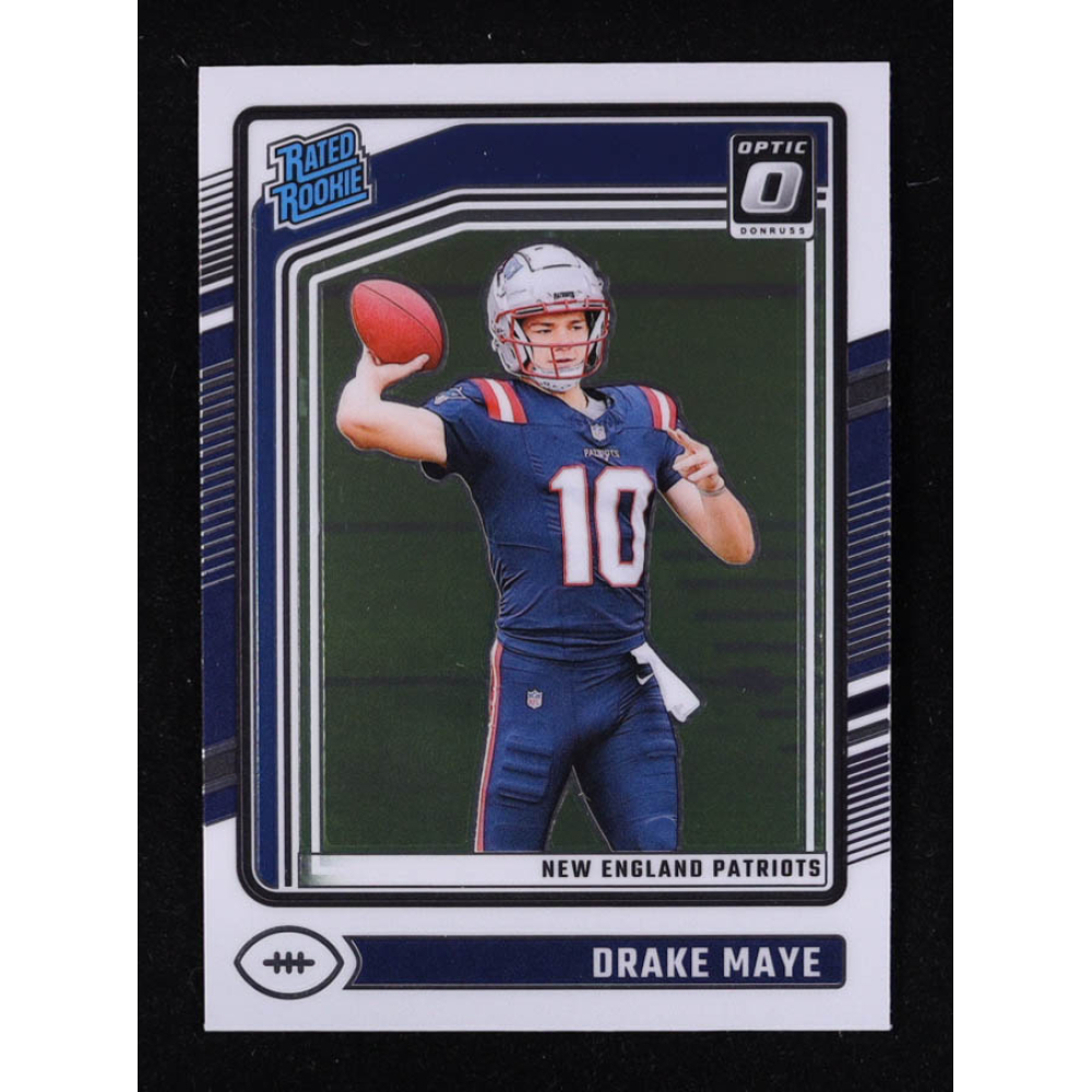 Drake Maye 2024 Donruss Optic #229 RR RC at PristineAuction.com