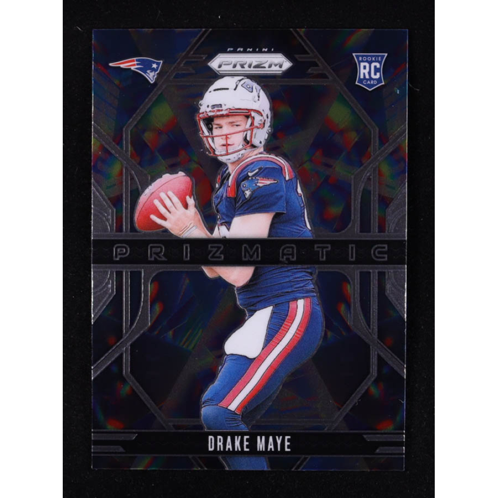 Drake Maye 2024 Panini Prizm Prizmatic #2 RC at PristineAuction.com