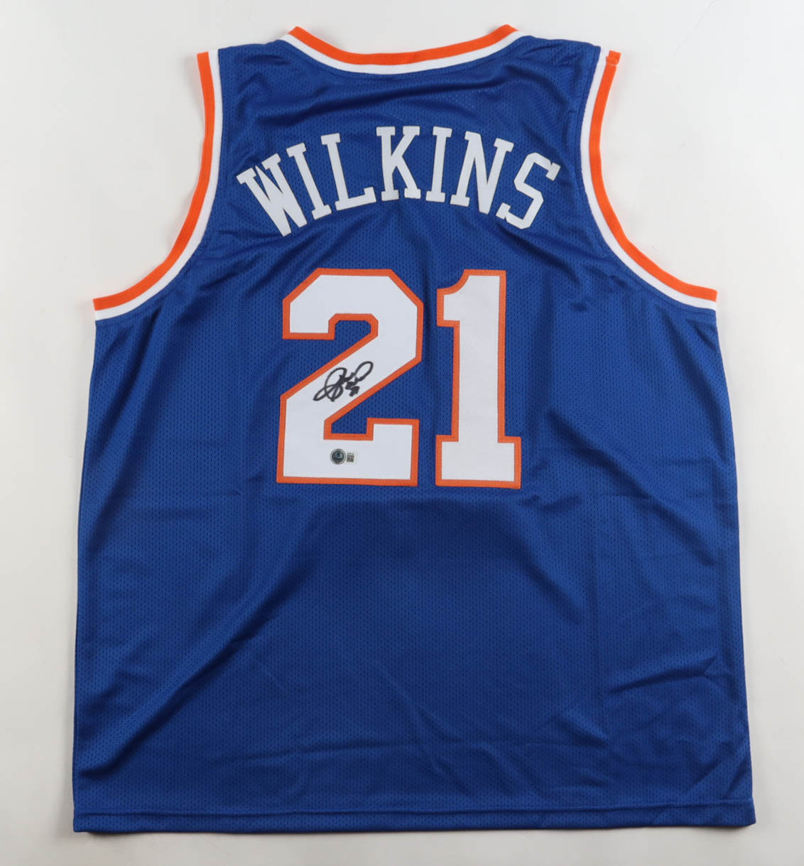 Gerald Wilkins Signed Jersey (Beckett) at PristineAuction.com Gerald Wilkins Signed Jersey (Beckett) at PristineAuction.com