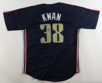 Steven Kwan Signed Jersey (Beckett) at PristineAuction.com