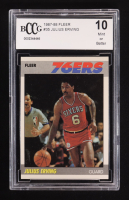 Julius Erving 1987-88 Fleer #35 (BCCG 10) at PristineAuction.com