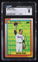 Nolan Ryan 1990 Topps #5 (CGC 8) at PristineAuction.com