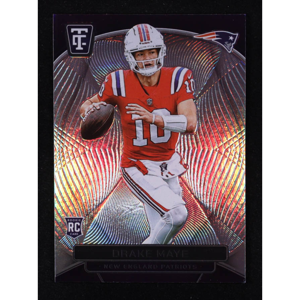 Drake Maye 2024 Totally Certified Mirror #121 RC at PristineAuction.com