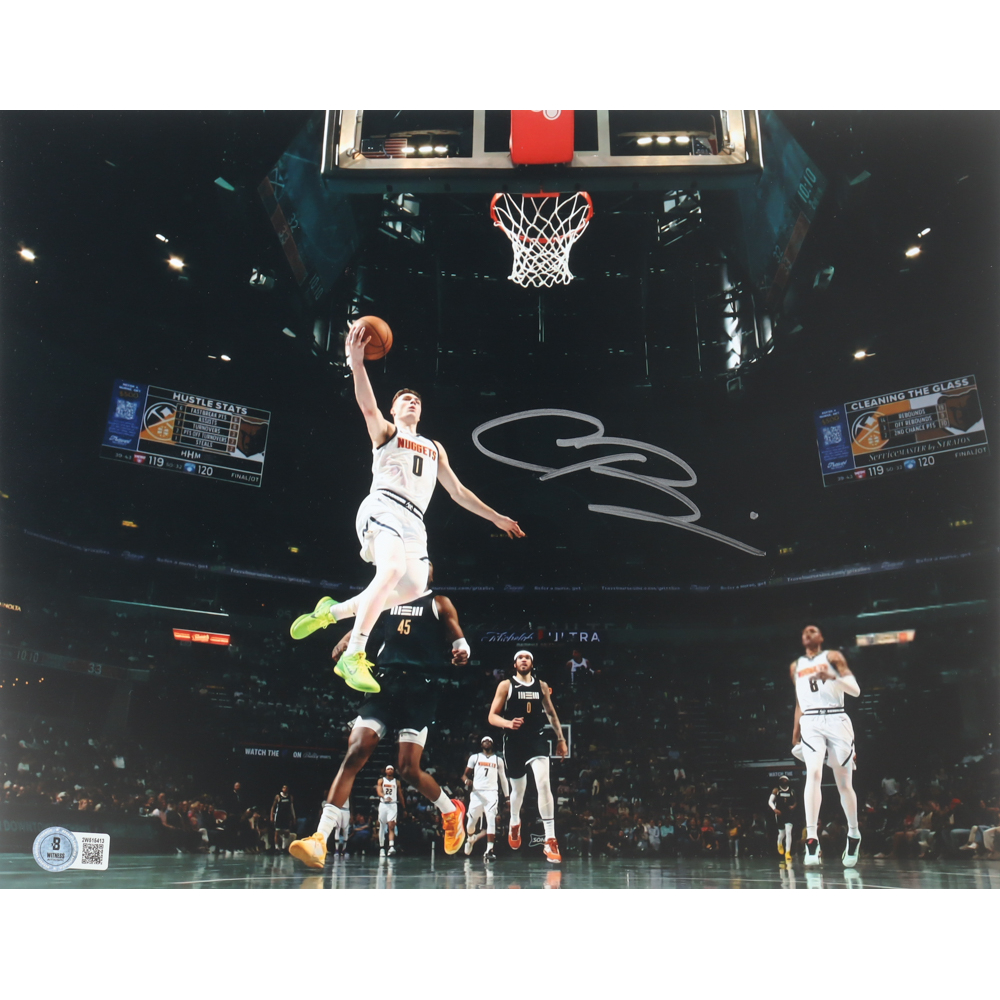 Christian Braun Signed Nuggets 11x14 Photo (Beckett) at PristineAuction.com
