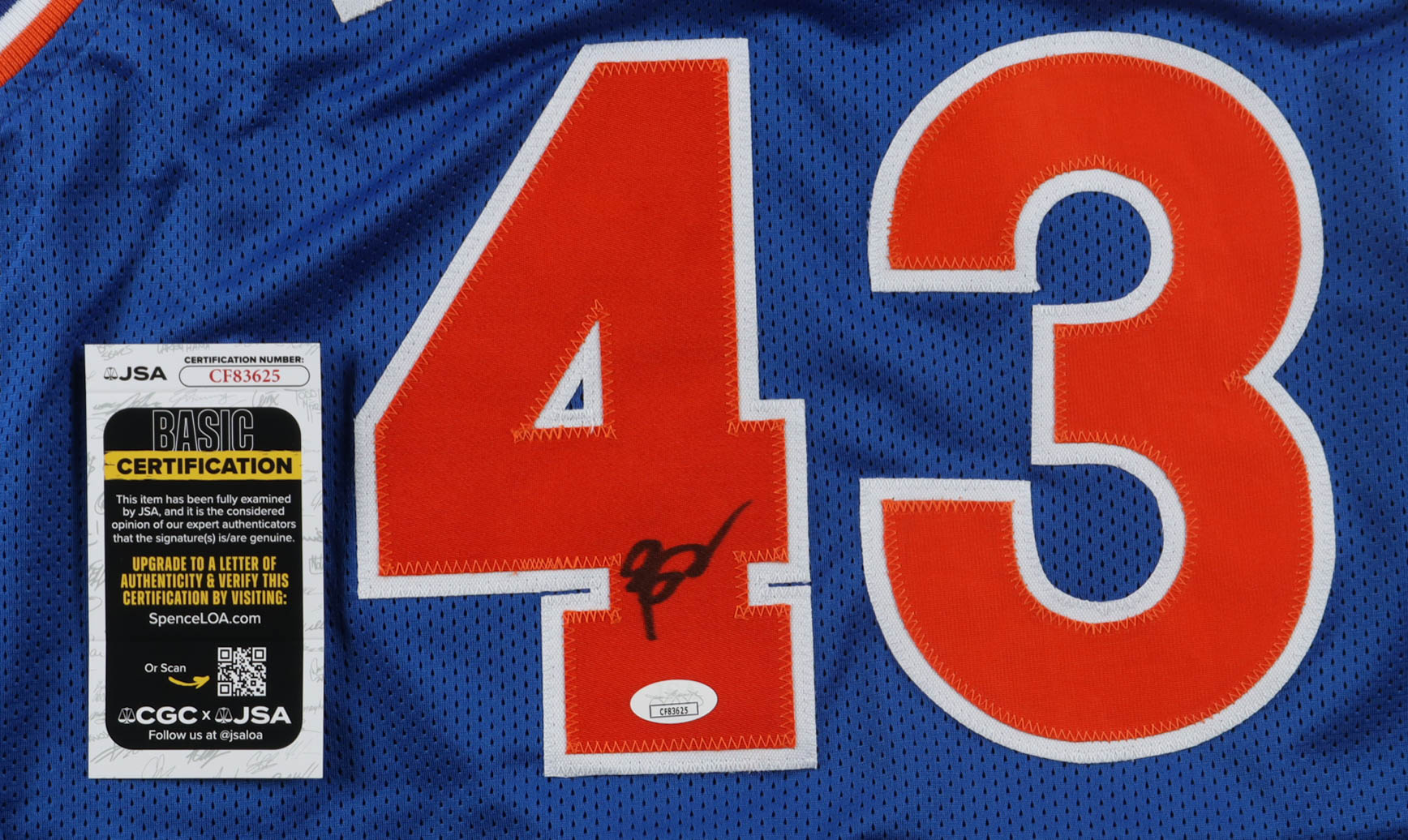 Brad Daugherty Signed Jersey (JSA) at PristineAuction.com Brad Daugherty Signed Jersey (JSA) at PristineAuction.com