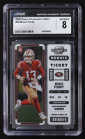 Brock Purdy 2022 Panini Contenders Optic Rookie Ticket #68 RC (CGC 8) at PristineAuction.com