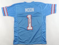 Warren Moon Signed Jersey Inscribed "HOF 06" (JSA) at PristineAuction.com