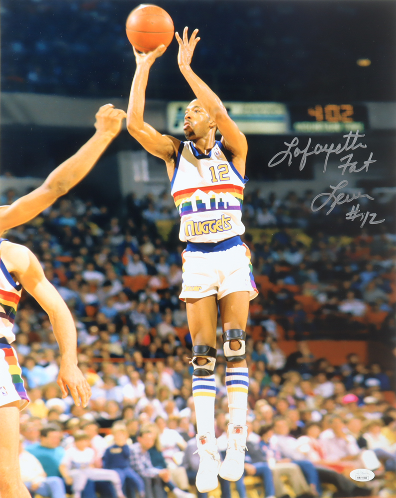 Fat Lever Signed Nuggets 16x20 Photo (JSA) at PristineAuction.com Fat Lever Signed Nuggets 16x20 Photo (JSA) at PristineAuction.com