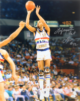 Fat Lever Signed Nuggets 16x20 Photo (JSA) at PristineAuction.com