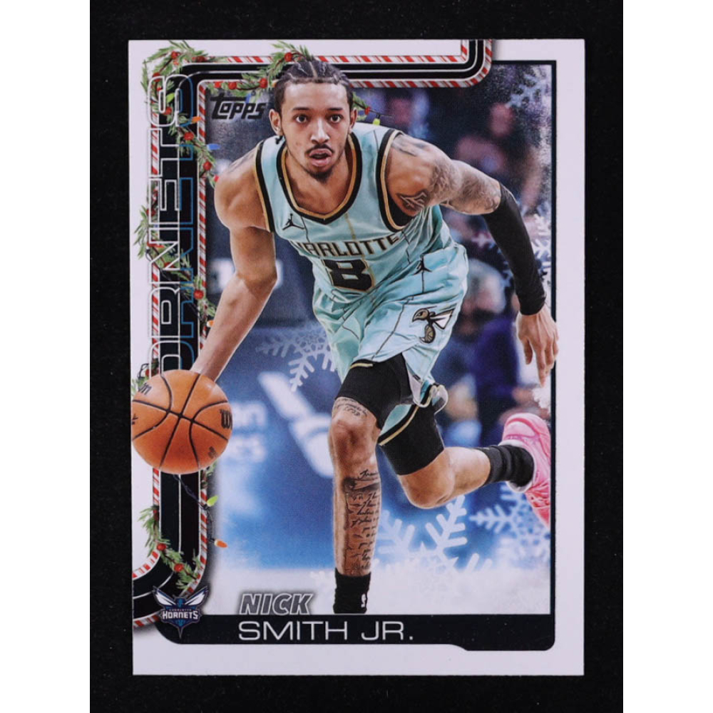 Nick Smith Jr. 2025-26 Topps Holiday #H56 at PristineAuction.com