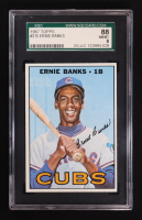 Ernie Banks 1967 Topps #215 (SGC 8) at PristineAuction.com